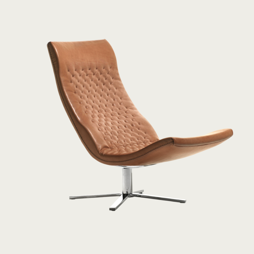 Fauteuil De Sede DS-51 en cuir artisanal