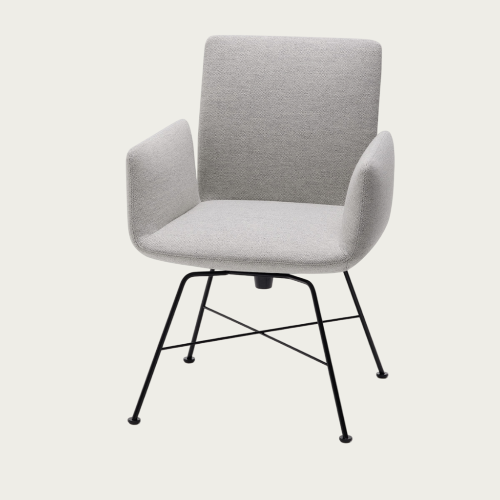 Chaise Jalis Cor en tissu ou cuir – Maison Pruilh Bordeaux