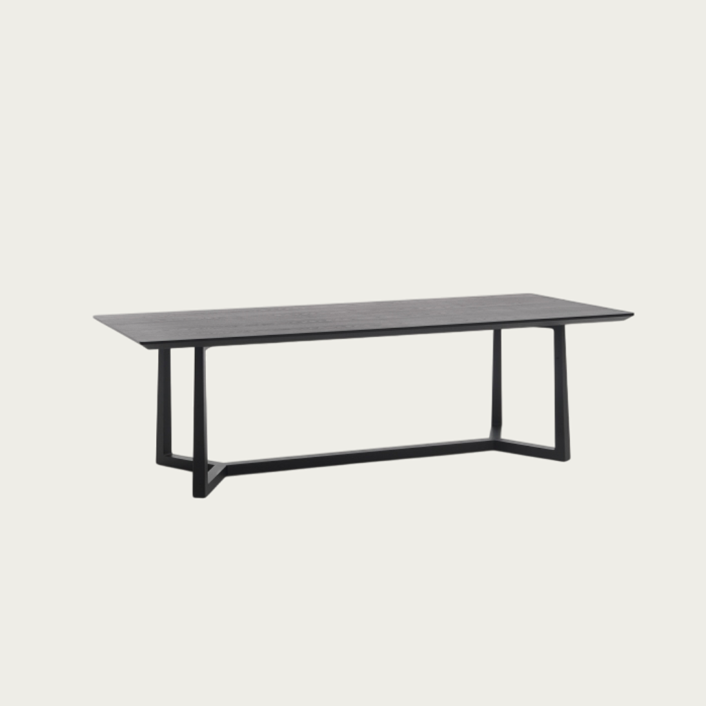 Table Jiff Flexform bois massif design contemporain – Maison Pruilh Bordeaux