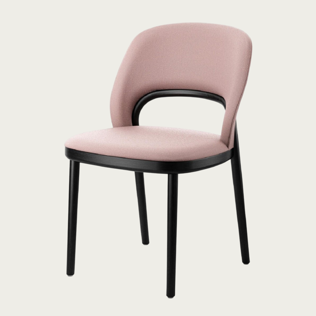 Chaise 520 P Thonet en bois et tissu – Maison Pruilh Bordeaux