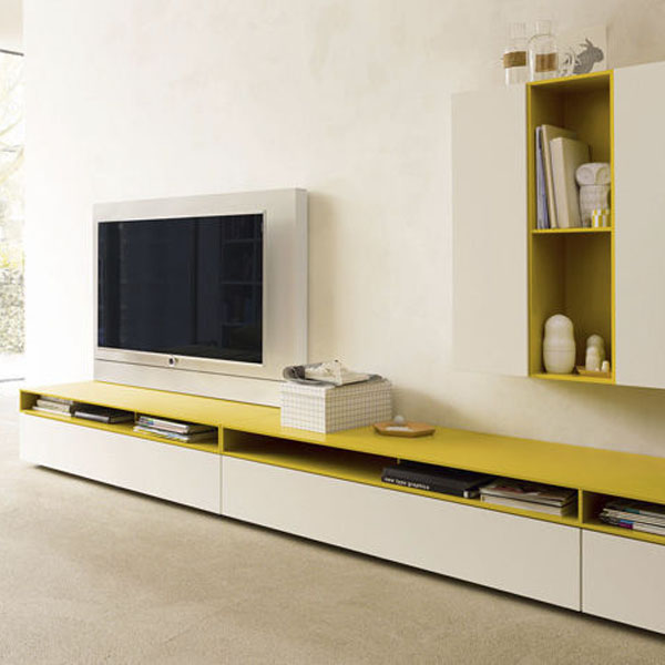 Meuble TV Cube Interlübke bois design – Maison Pruilh Bordeaux