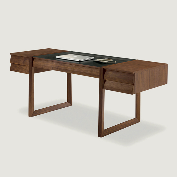 Bureau Elle Ecrit Riva 1920 bois et cuir design – Maison Pruilh Bordeaux