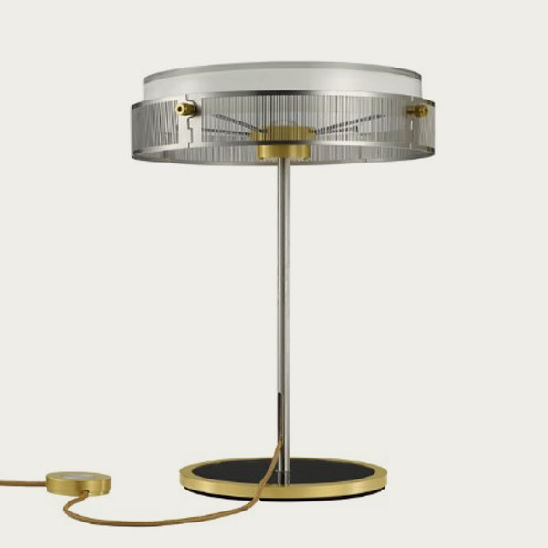 Lampe Anima Lumina LED en aluminium et verre – Maison Pruilh Bordeaux