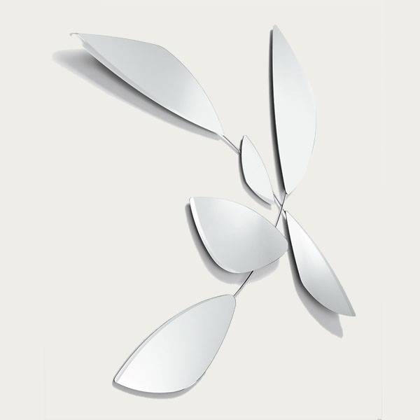 Miroir Leaf Gallotti&Radice forme organique verre – Maison Pruilh Bordeaux