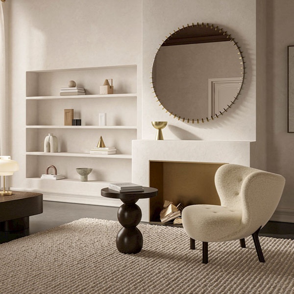 Dorée ; métal avec revêtement résistant.